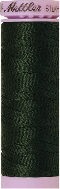 Mettler Silk-Finish 164 Yards, 50 wt. - Color Enchanted Forest - 100% Cotton (9105-0846)