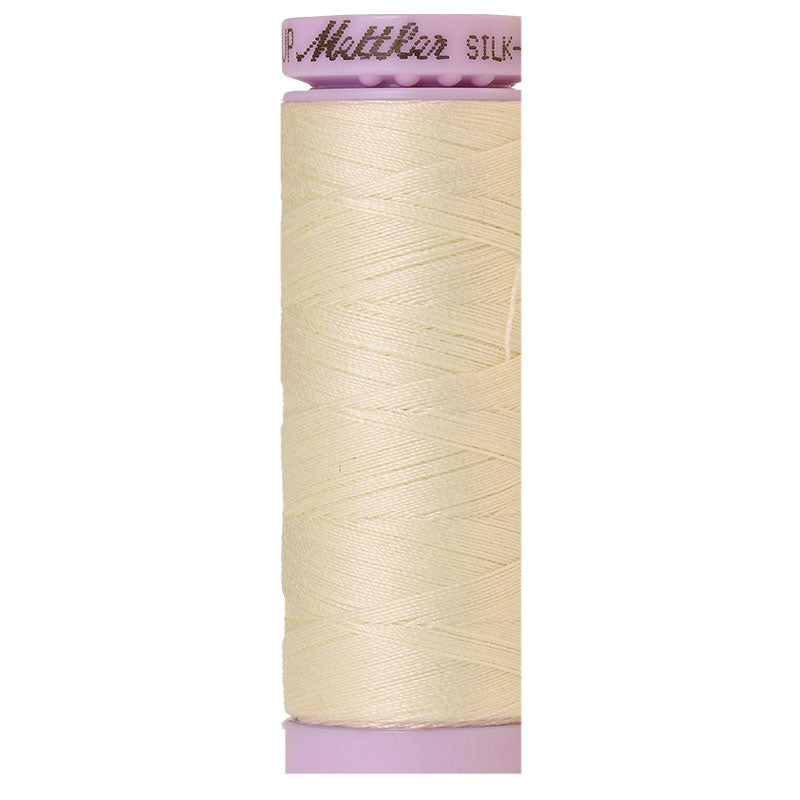 Mettler Silk-Finish 164 Yards, 50 wt. - Color Antique White - 100% Cotton (9105-3612)