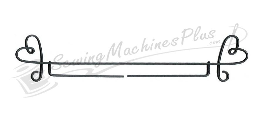 Patch Abilities Monthly Mini 6" Xstitch Heart Bottom Hanger 9166