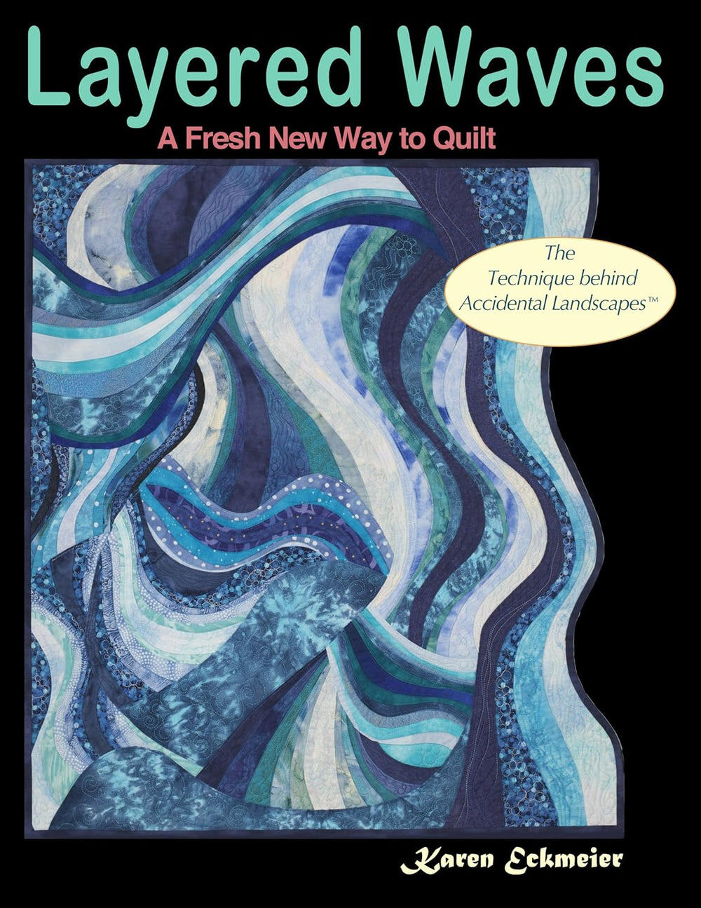 Layered Waves book by Karen Eckmeier (brew-44825)