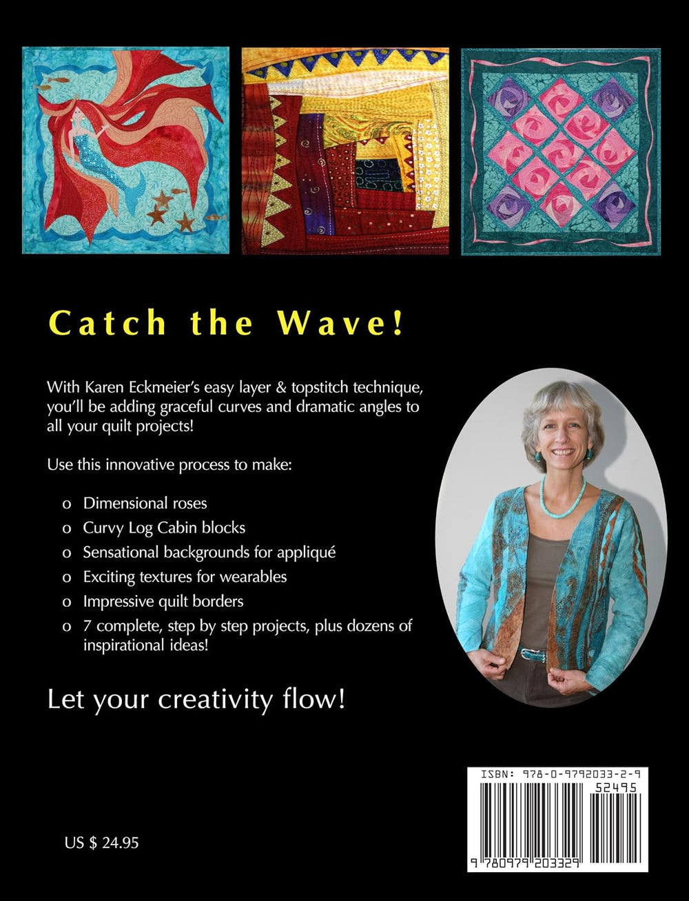 Layered Waves book by Karen Eckmeier (brew-44825)