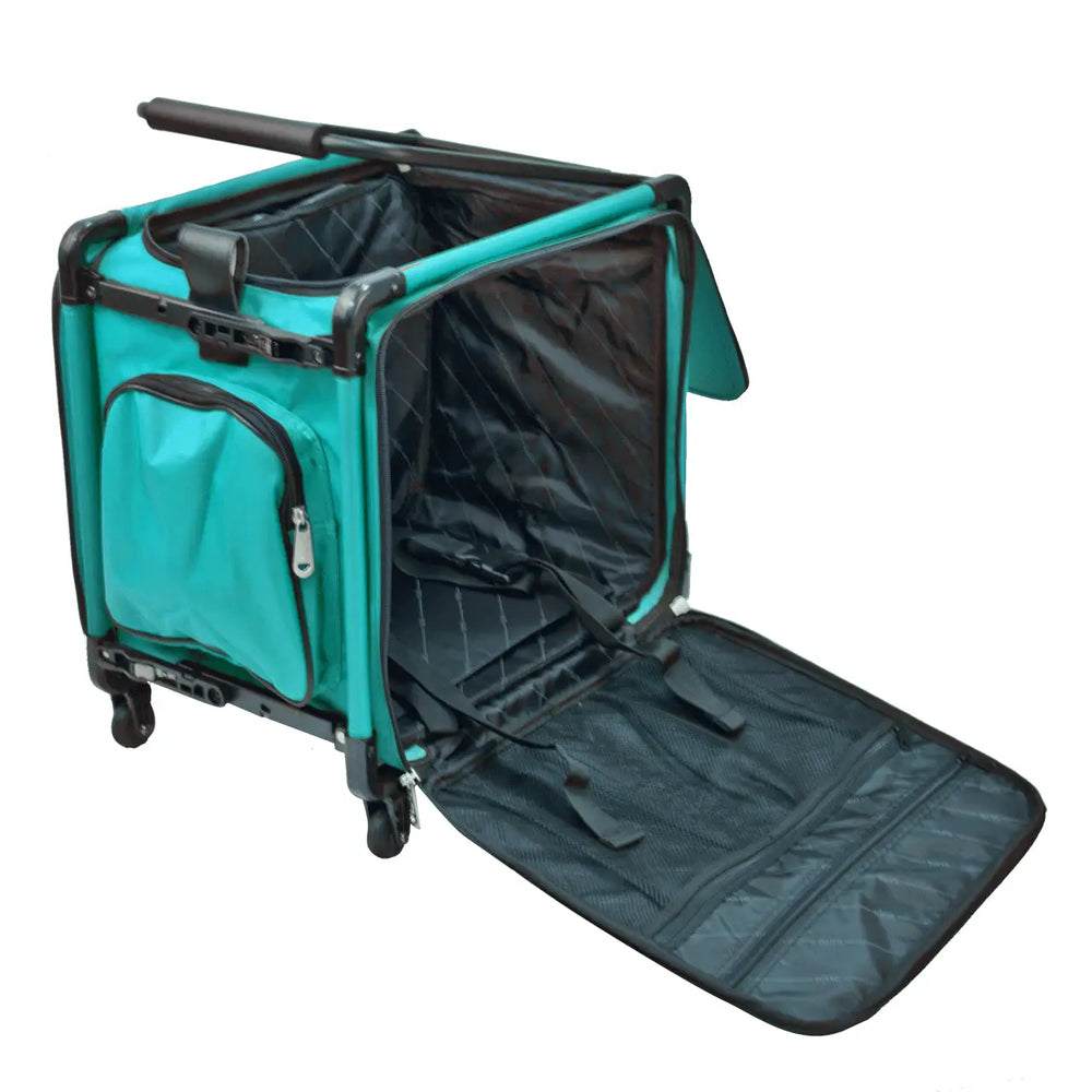 TUTTO 17 IN SERGER ON WHEELS LUGGAGE TURQUOISE (9217TSG)