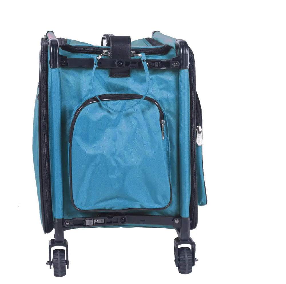 TUTTO 17 IN SERGER ON WHEELS LUGGAGE TURQUOISE (9217TSG)