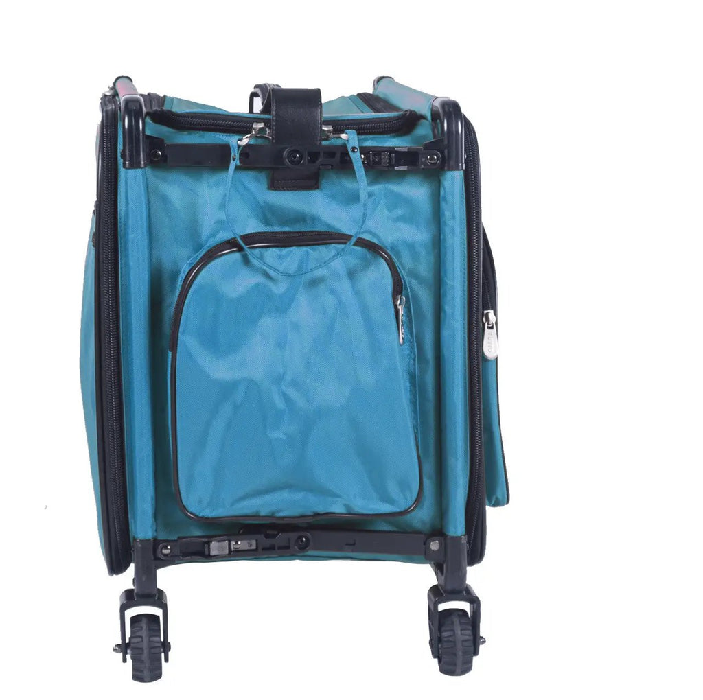 TUTTO 17 IN SERGER ON WHEELS LUGGAGE TURQUOISE (9217TSG)