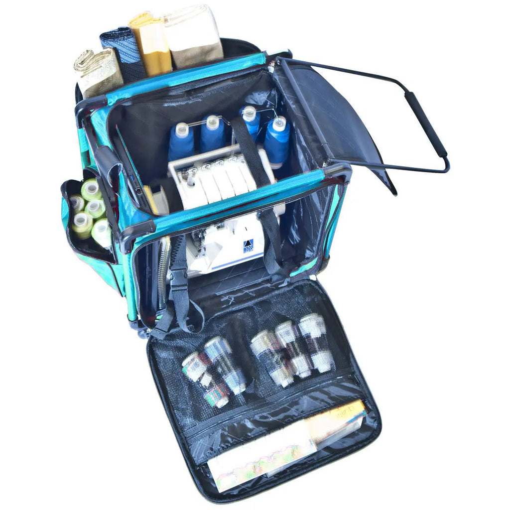 TUTTO 17 IN SERGER ON WHEELS LUGGAGE TURQUOISE (9217TSG)