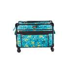 24" Tutto Machine on Wheels 1XL Turquoise  Yellow Daisies