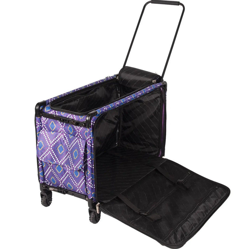 Tutto 28in XXL Purple Modern Monster Bag on Wheels