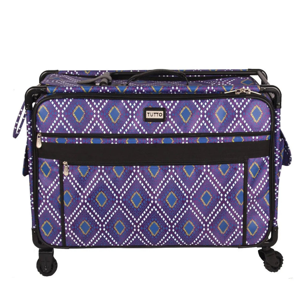 Tutto 28in XXL Purple Modern Monster Bag on Wheels