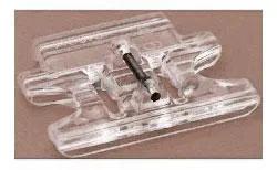 9mm snap-on pintuck presser foot Pfaff, clear plastic