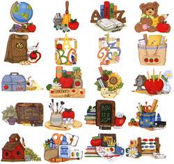Dakota Collectibles embroidery designs - School - Sewingmachinesplus.com
