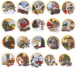 Dakota Collectibles embroidery designs - Christmas Scenes - Sewingmachinesplus.com