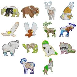 Dakota Collectibles Wildlife Outline Portraits (970535)