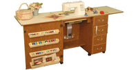 Arrow Marilyn 98300 Sewing Cabinet - oak finish