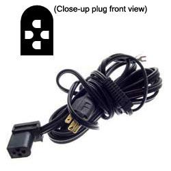 School Machine Lead Cord #988001-002 W/Out Foot Control