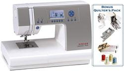 Singer Quantum 9940 Sewing Machine Quilters Pack - Factory Serviced - Sewingmachinesplus.com