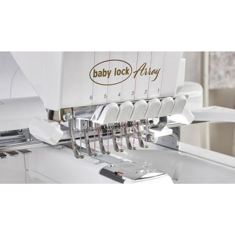 Baby Lock Array 6 Multi Needle Embroidery Machine (OPEN BOX MODEL) - Sewingmachinesplus.com