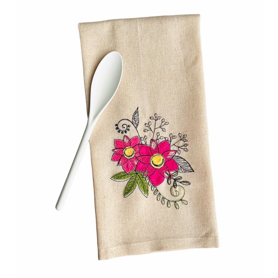 DIME Hand Hand Sketched Floral Collection By Reen Wilcoxson From Embroidery Garden - Sewingmachinesplus.com