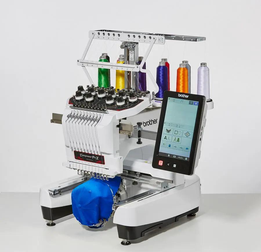 Brother Entrepreneur ProX PR1050X Multi - Needle Embroidery Machine - Sewingmachinesplus.com