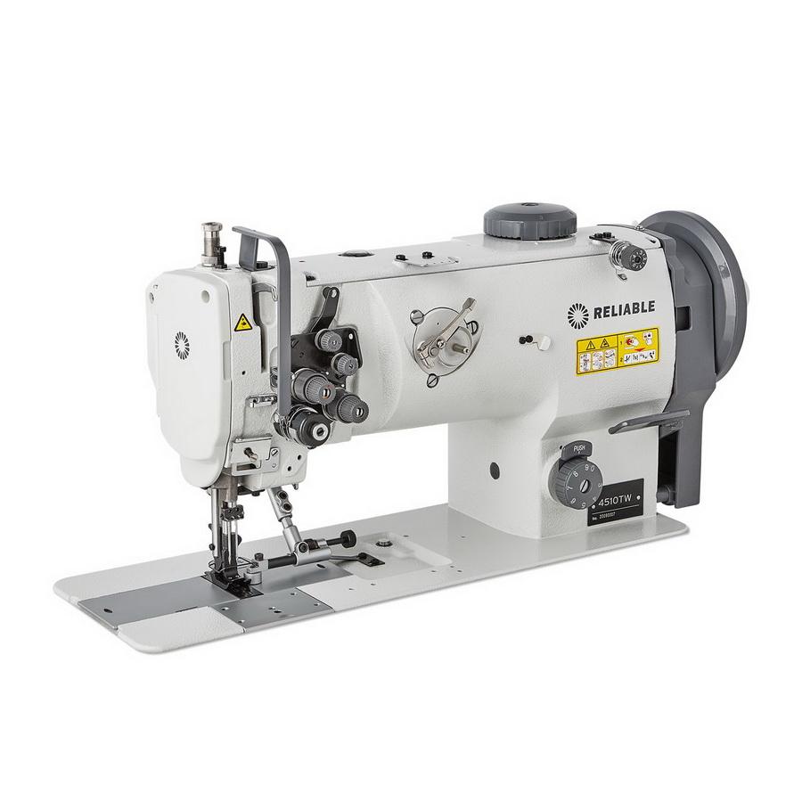 Reliable 4510TW Twin Needle Lockstitch, Walking Foot With Step Height Adjuster - Sewingmachinesplus.com