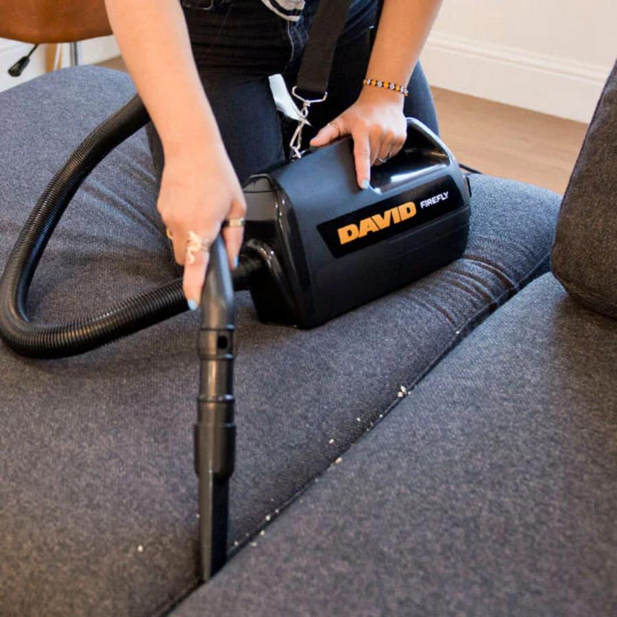 David Vacuums Firefly Portable Handheld Canister Vacuum - Sewingmachinesplus.com