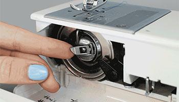 Check your needle plate or bobbin case to remove any lint