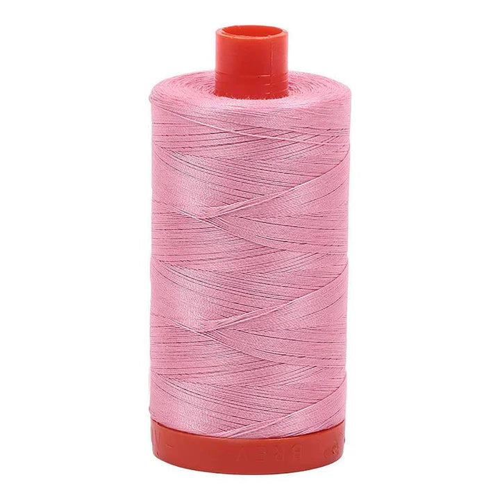 Cotton Mako 50wt Bright Pink 1300m Aurifil (2425)