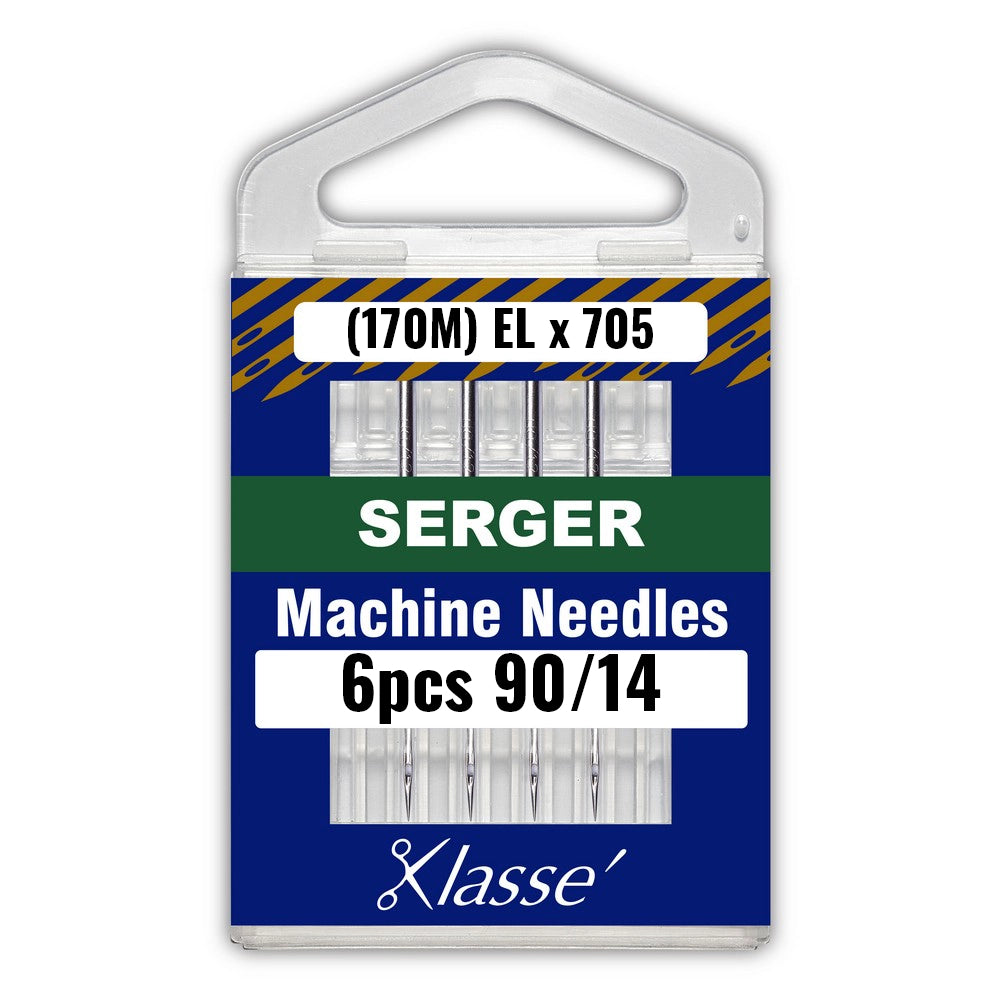 Klasse Serger Needles 90/14 6-Pack ELx705