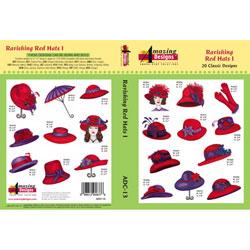 Amazing Designs ADC-13 Ravishing Red Hats I