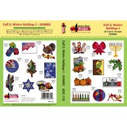 Amazing Designs ADC-15J Fall & Winter Holidays I