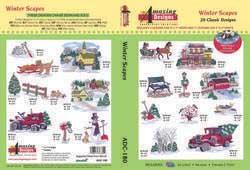 Winter Scapes Embroidery Designs