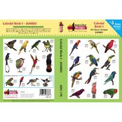 Amazing Designs ADC-19J Colorful Birds I