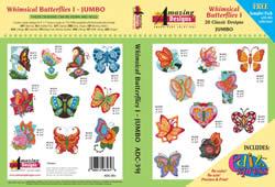 Amazing Designs ADC-39J Whimsical Butterflies I