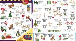 Amazing Designs ADP-37P Ho! Ho! Holidays
