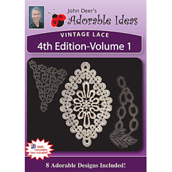 Adorable Ideas embroidery designs - Vintage Lace 4th Edition, Vol 1