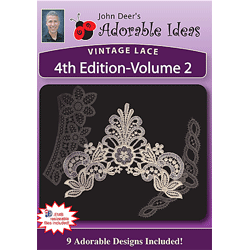 Adorable Ideas embroidery designs - Vintage Lace 4th Edition, Vol 2