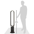 Dyson AM07 Tower Fan, white bladeless design for powerful airflow