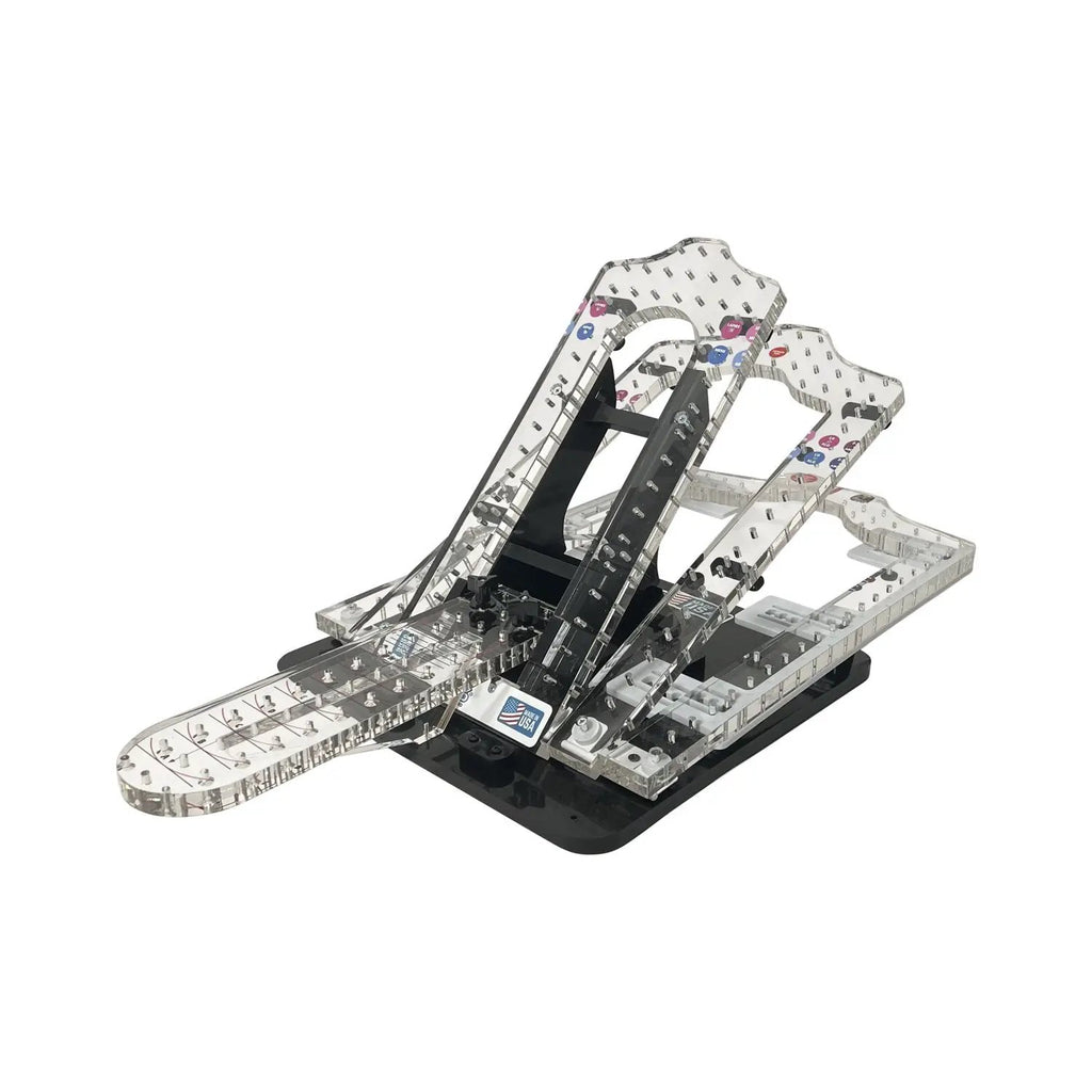 All in 1 Hooper Pro Starter Kit; clear acrylic hooping aid frame with black base, Tex Inc