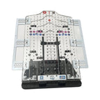 All in 1 Hooper Pro Starter Kit hooping aids, transparent acrylic pegboard with metal pegs on black base