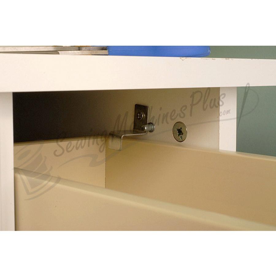Arrow Auntie Retro-look Sewing Cabinet - White Finish