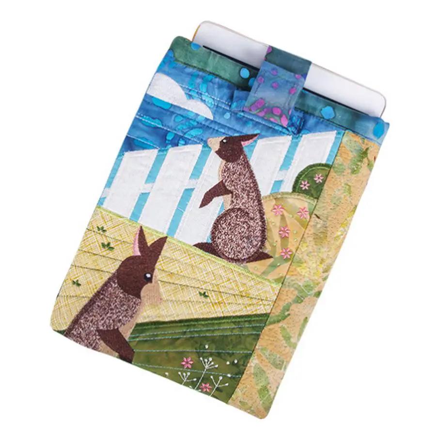 Anita Goodesign Landscape Animals sewing pattern (PROJ96), patchwork quilt design.