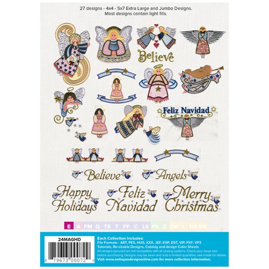 Anita Goodesign Country Angels (27 Designs)