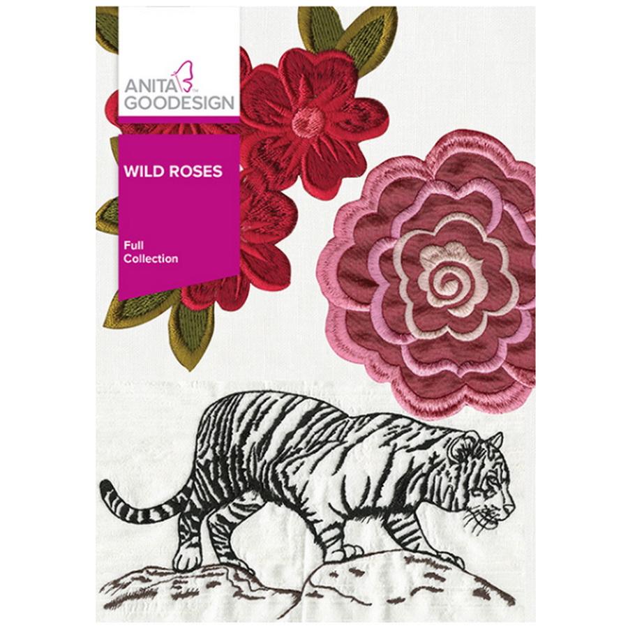 Anita Goodesign Wild Roses (57 Designs)
