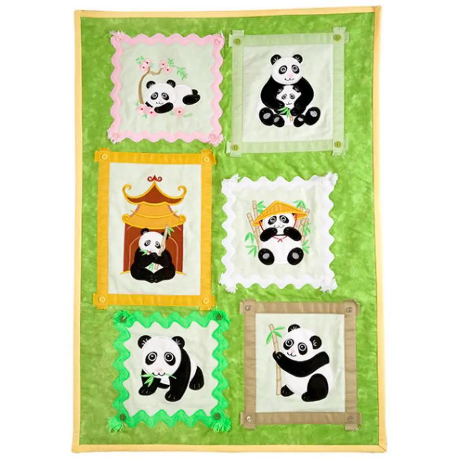 Anita Goodesign Baby Pandas Design Pack 33BAG embroidery collection with six panda framed designs