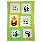 Anita Goodesign Baby Pandas Design Pack 33BAG embroidery collection with six panda framed designs