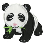 Anita Goodesign Baby Pandas design pack 33BAG embroidery design featuring a panda with bamboo