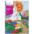 Anita Goodesign Country Church Tile Scene 137AGHD