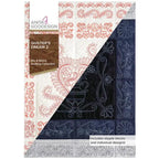 Anita Goodesign Quilter’s Dream 2 embroidery design collection quilt patterns in pink on white and navy blocks.