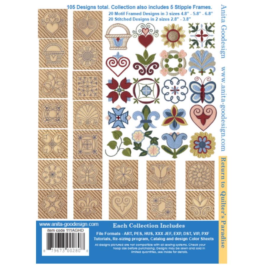 Anita Goodesign Return to Quilters Paradise (105 Desings)