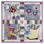 Sewing patterns: Anita Goodesign Time in a Garden quilt with colorful garden blocks