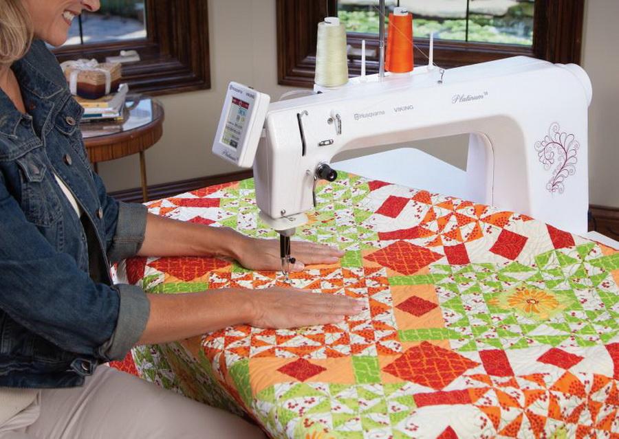 Husqvarna Viking Platinum 16 Longarm Quilting Machine